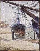 The Harbour at Honfleur Georges Seurat